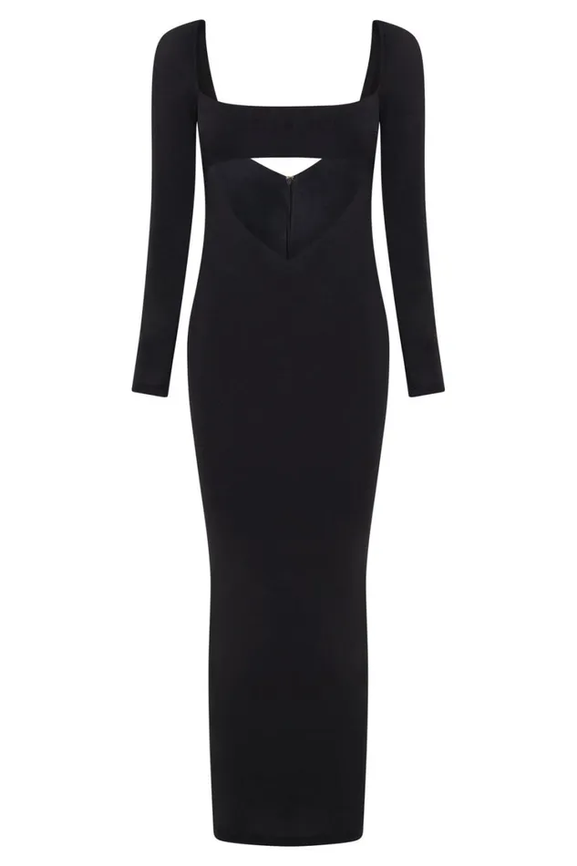 Women Meshki Dresses Ashleigh Cut Out Bandeau Maxi Dress 8211 Black Women Meshki Dresses Ashleigh Cut Out Bandeau Maxi Dress 8211 Black