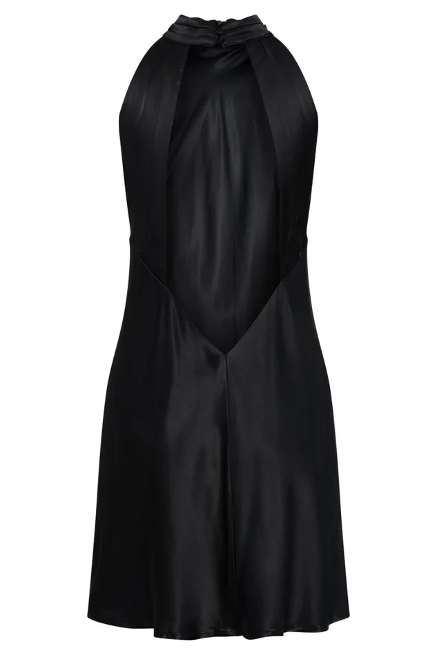 Women Meshki Dresses Claire A Line Mini Dress 8211 Black
