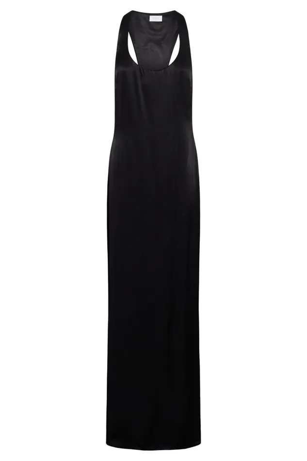 Women Meshki Dresses Jacquelyn Racerback Maxi Dress 8211 Black