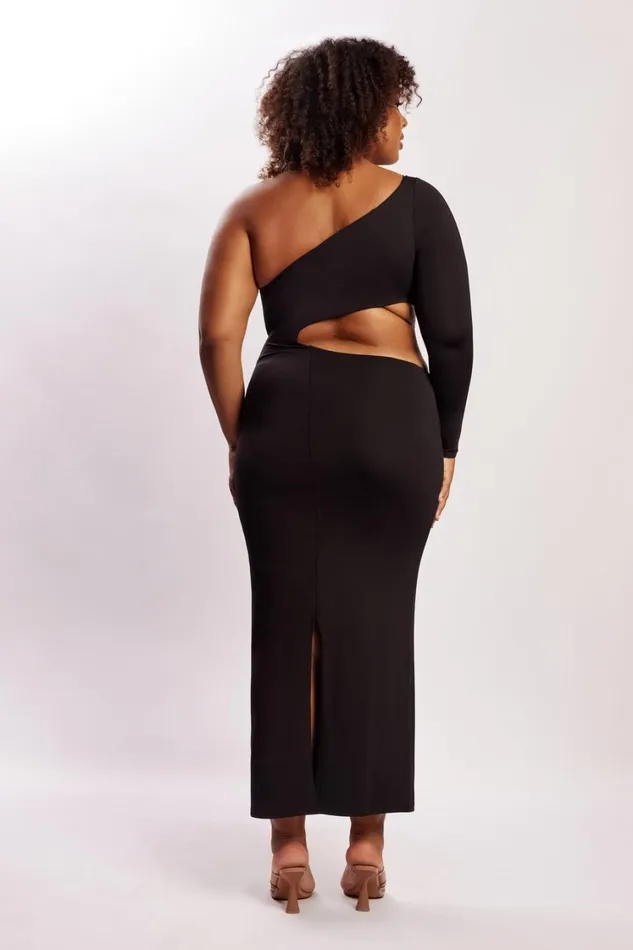 Women Meshki Dresses Joyce One Shoulder Cut Out Maxi Dress 8211 Black Women Meshki Dresses Joyce One Shoulder Cut Out Maxi Dress 8211 Black