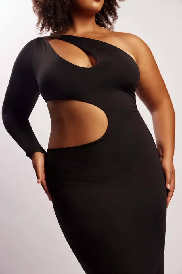 Women Meshki Dresses Joyce One Shoulder Cut Out Maxi Dress 8211 Black Women Meshki Dresses Joyce One Shoulder Cut Out Maxi Dress 8211 Black