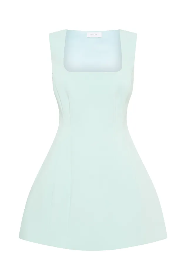 Women Meshki Dresses Lysandre Crepe Mini Dress 8211 Ice Blue
