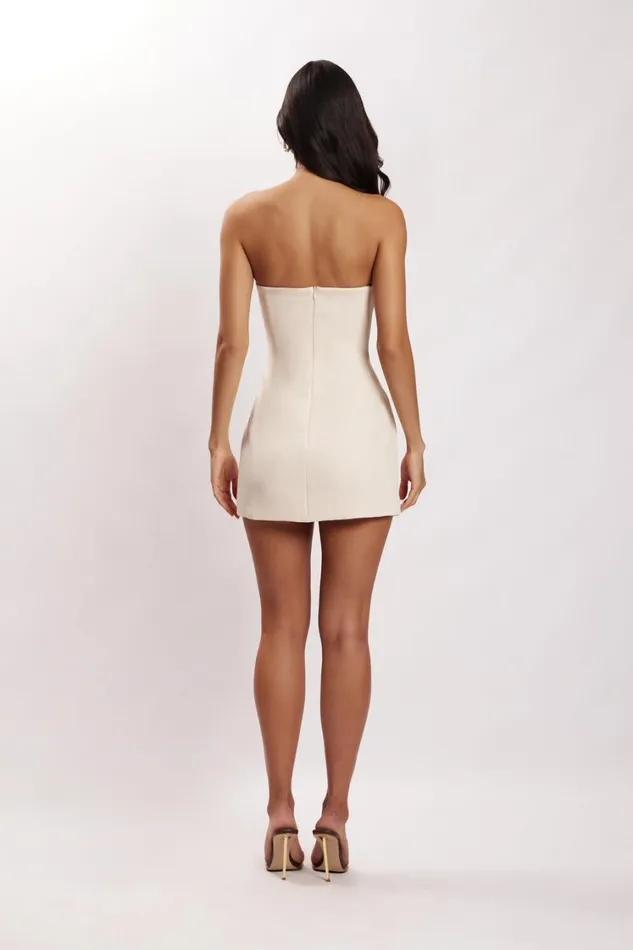 Women Meshki Dresses Maci Crepe Mini Dress 8211 Cream