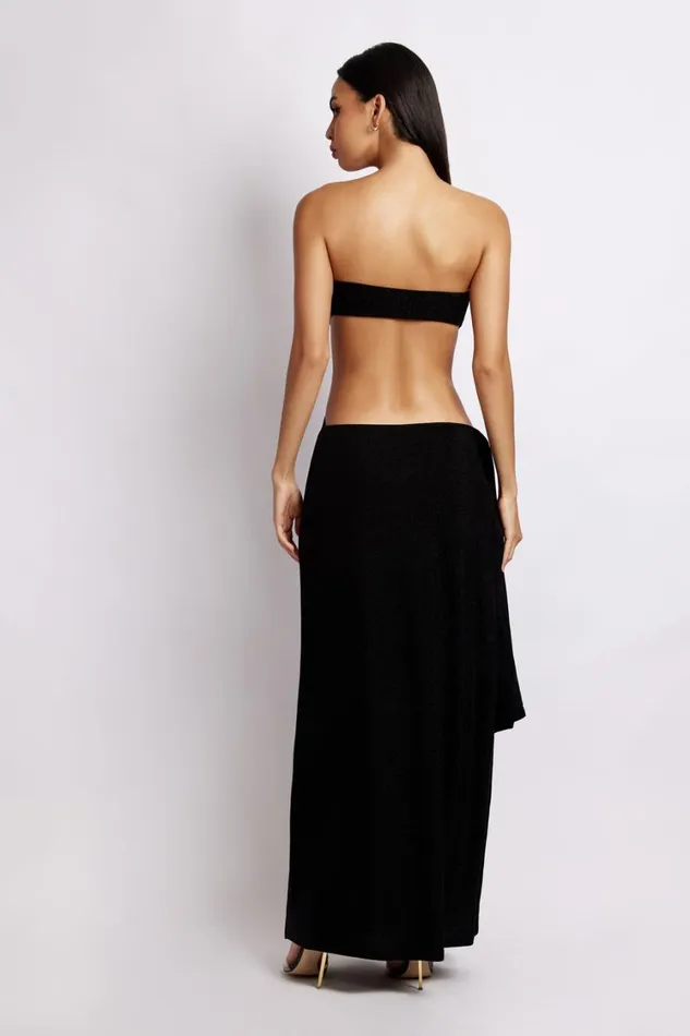 Women Meshki Dresses Sierra Strapless Shimmer Dress 8211 Black Shimmer Women Meshki Dresses Sierra Strapless Shimmer Dress 8211 Black Shimmer