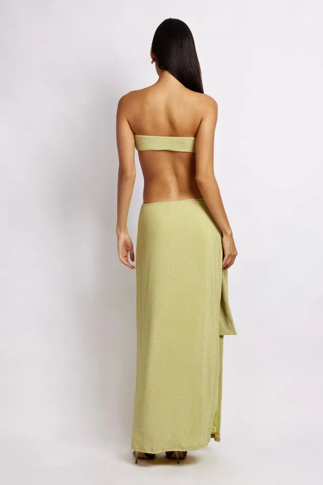 Women Meshki Dresses Sierra Strapless Shimmer Dress 8211 Green Shimmer Women Meshki Dresses Sierra Strapless Shimmer Dress 8211 Green Shimmer
