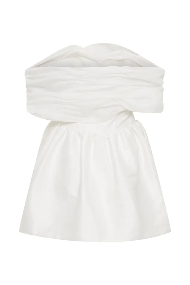 Women Meshki Dresses Tessa Structured Mini Dress 8211 White