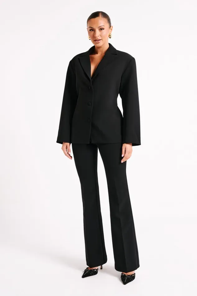 Women Meshki Outerwear Addie Suiting Blazer 8211 Black