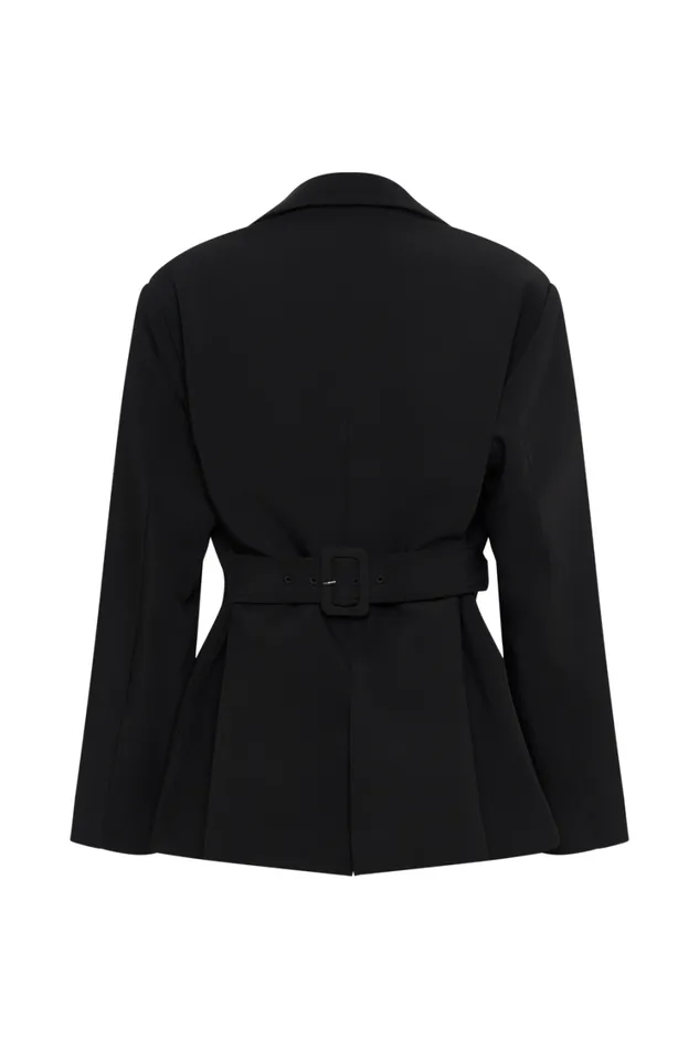 Women Meshki Outerwear Addie Suiting Blazer 8211 Black