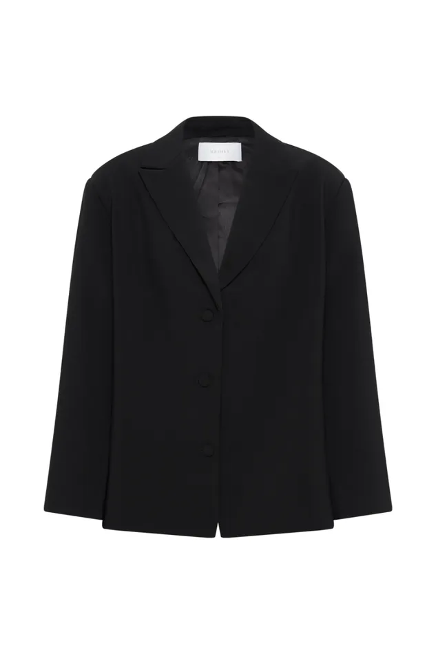 Women Meshki Outerwear Addie Suiting Blazer 8211 Black