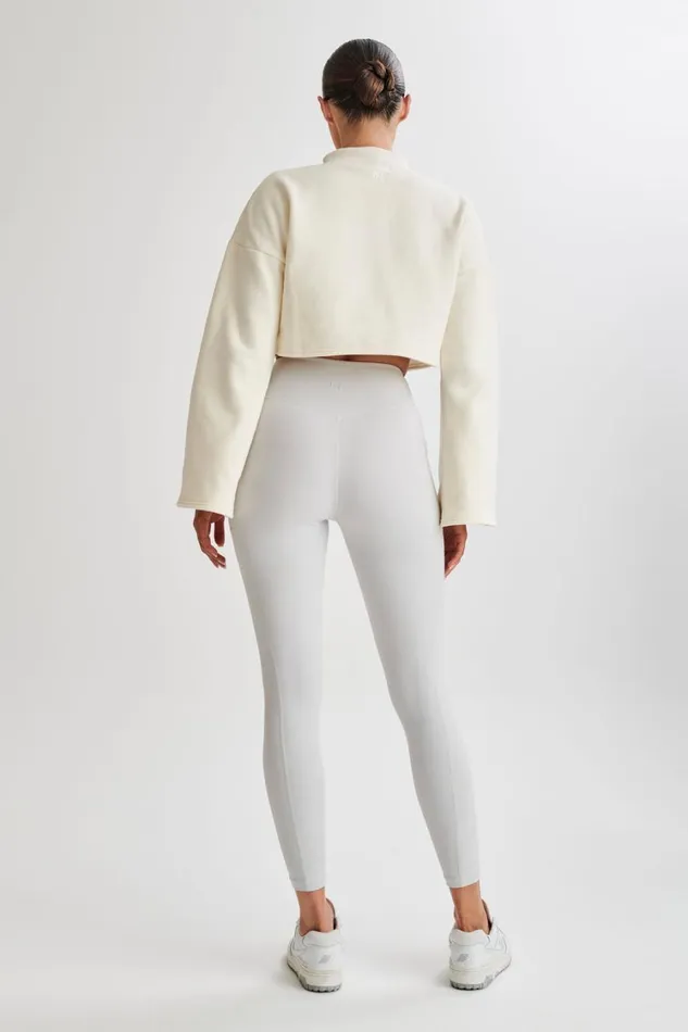Women Meshki Outerwear Dempsey Zip Flared Jumper 8211 Bone