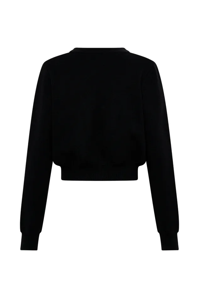 Women Meshki Outerwear Tabitha Knit Cardigan 8211 Black