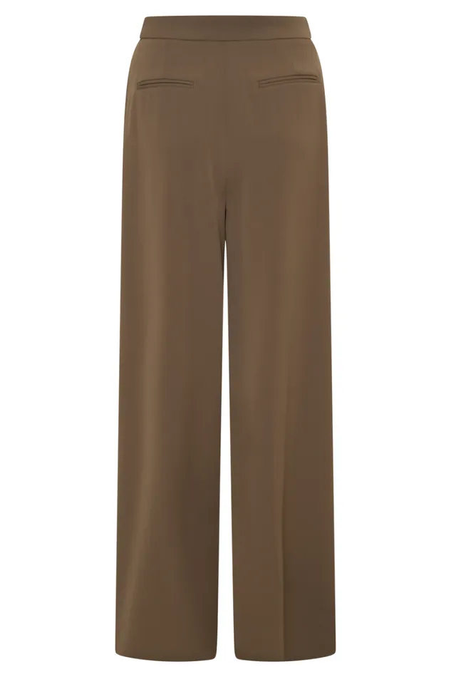 Women Meshki Sets Faith Suiting Wide Leg Pant 8211 Cacao Brown