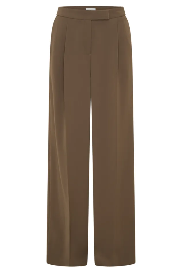 Women Meshki Sets Faith Suiting Wide Leg Pant 8211 Cacao Brown
