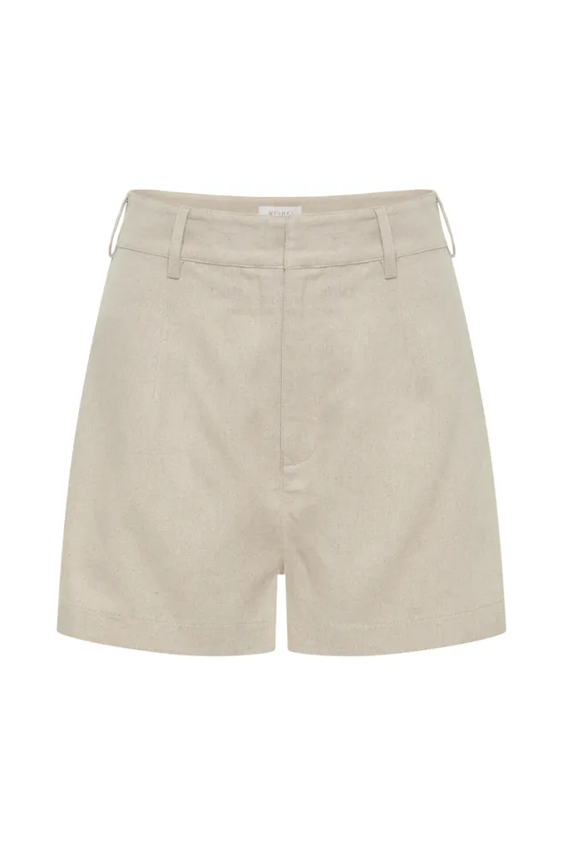 Women Meshki Sets Jadri Linen Shorts 8211 Natural