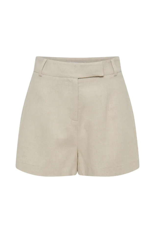 Women Meshki Sets Massima Linen Shorts 8211 Natural