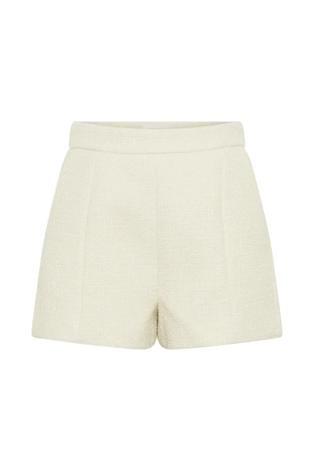 Women Meshki Sets Parker Boucle Shorts 8211 Ivory