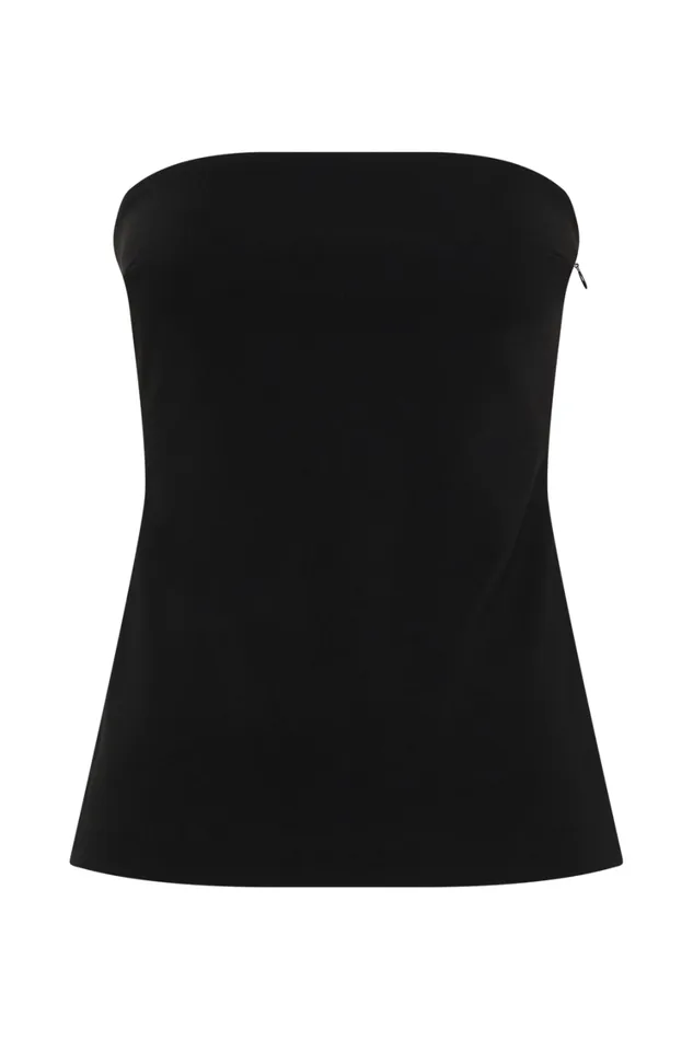 Women Meshki Tops Antonia Strapless Cut Out Top 8211 Black