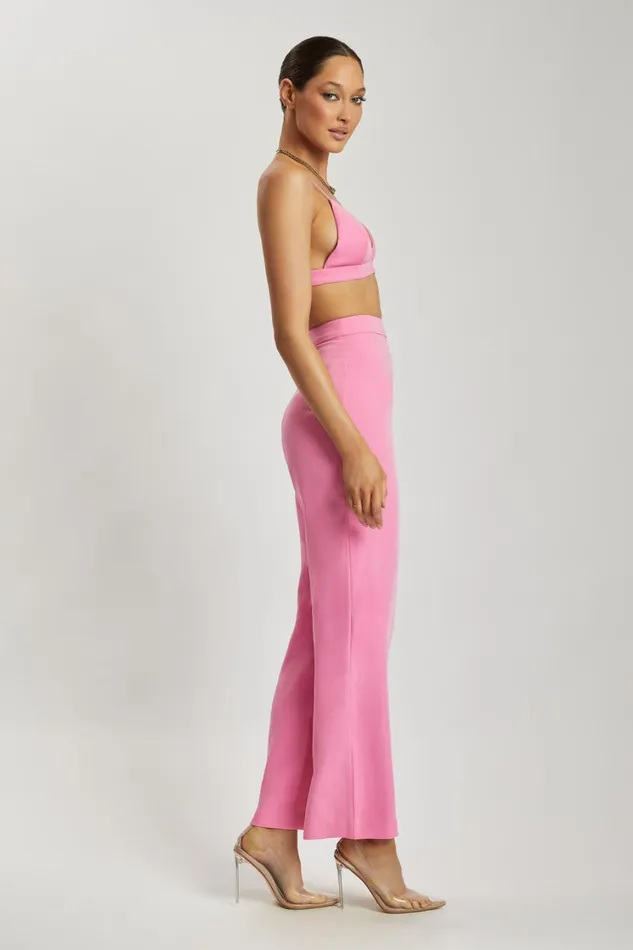 Women Meshki Tops Cynthia Triangle Bralette 8211 Pink Women Meshki Tops Cynthia Triangle Bralette 8211 Pink