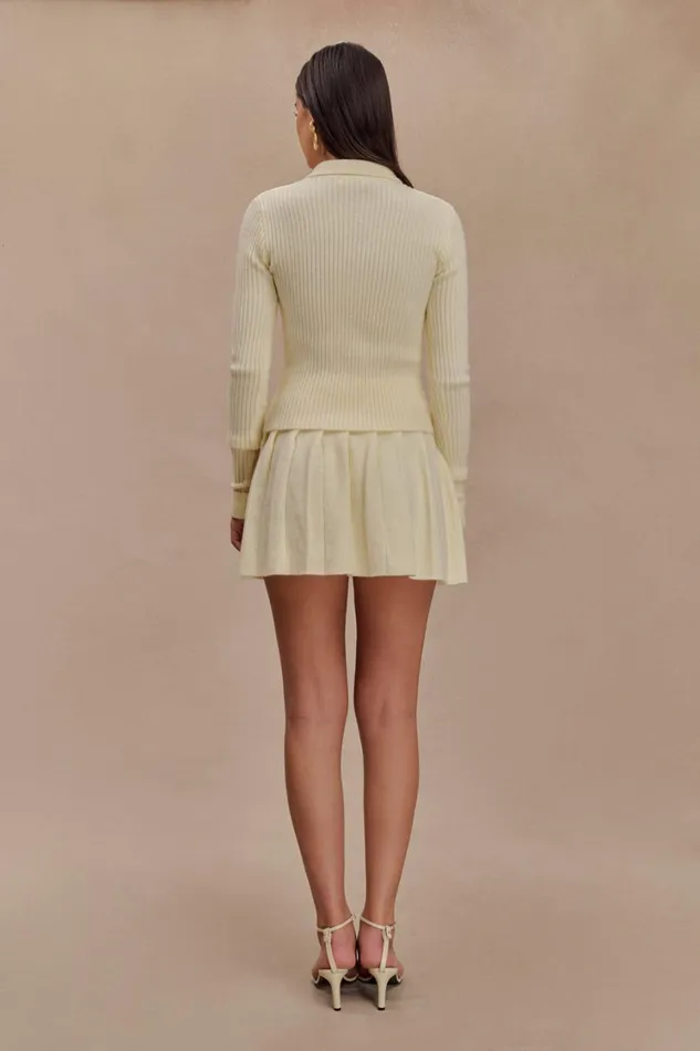 Women Meshki Tops Erin Long Sleeve Button Cardigan 8211 Ivory Marle