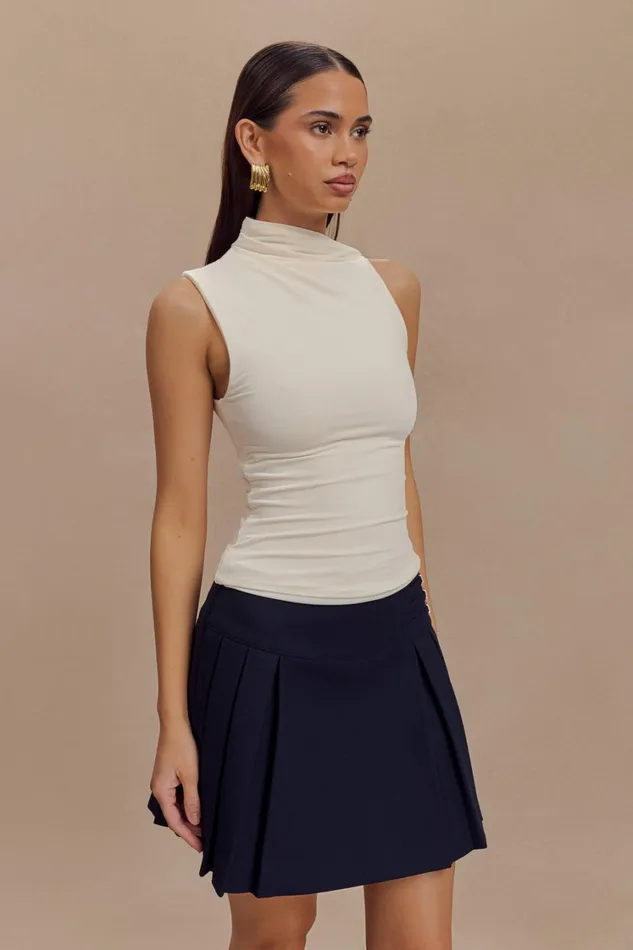 Women Meshki Tops Hadleigh Sleeveless Slinky Top 8211 Ivory