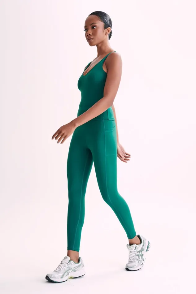 Women Meshki Tops Nadine Yoga Top 8211 Green