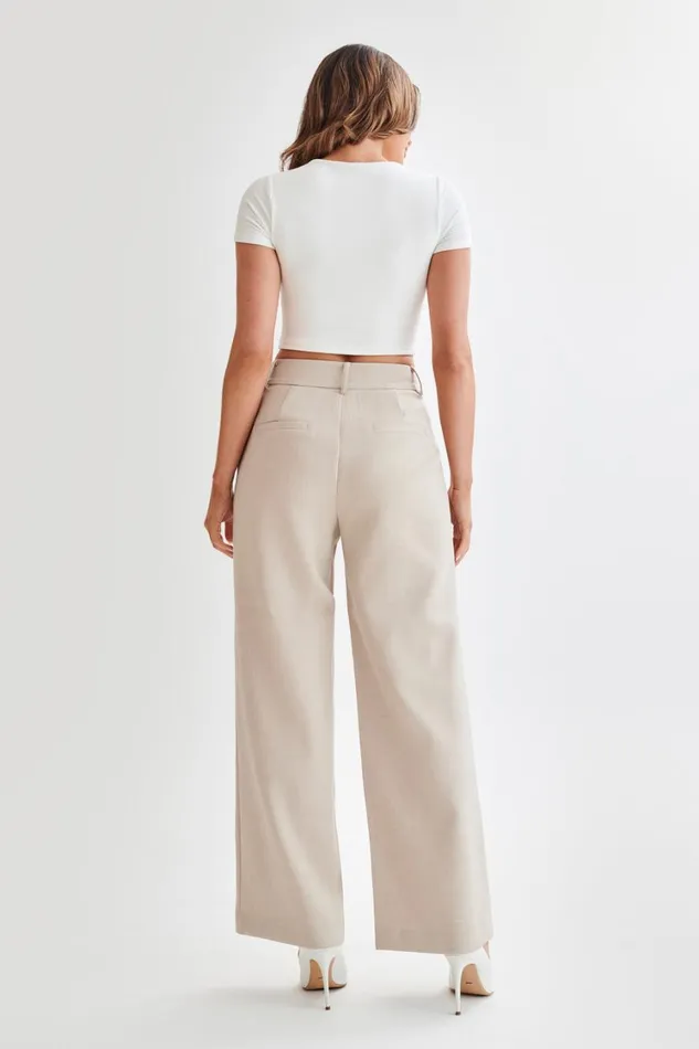 Women Meshki Tops Nicole Modal TShirt 8211 White
