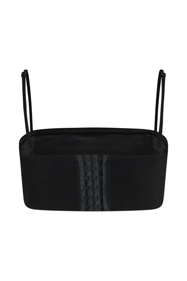 Women Meshki Tops Perry Suiting Crop Top 8211 Black