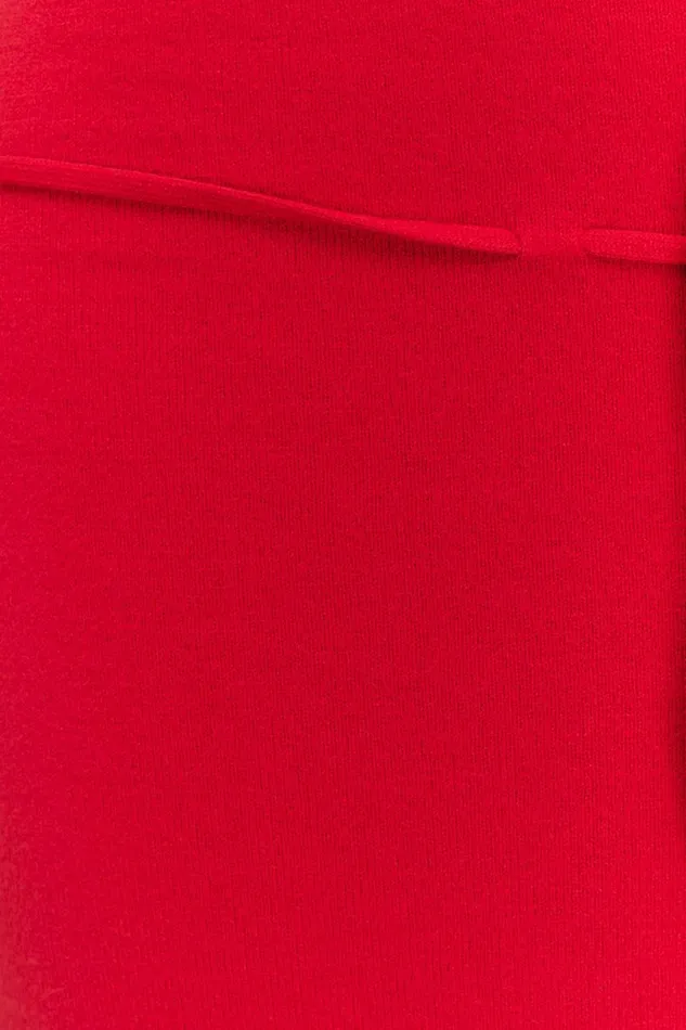 Women Meshki Tops Polly Off Shoulder Long Sleeve Knit Top 8211 Red