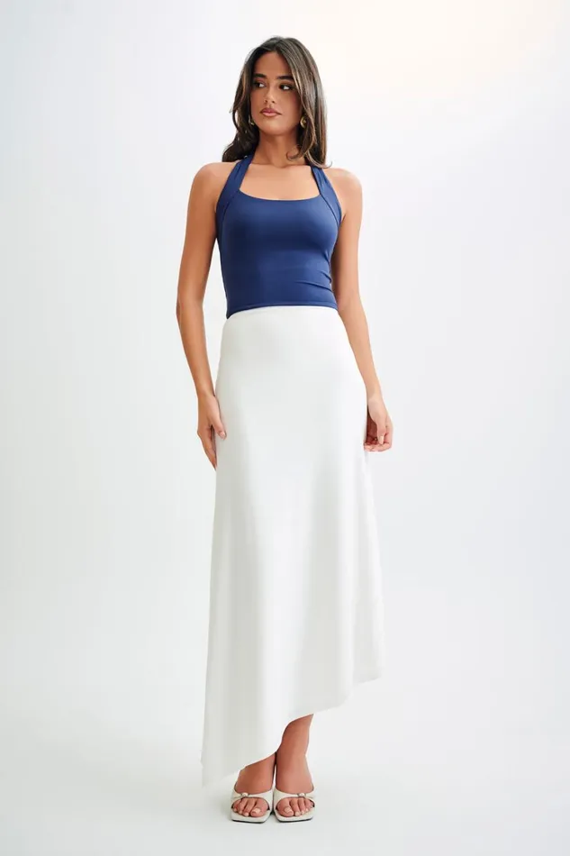 Women Meshki Tops Renee Halter Top 8211 Navy