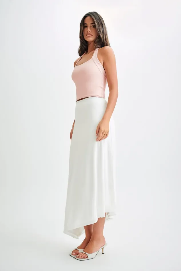 Women Meshki Tops Renee Halter Top 8211 Pale Pink