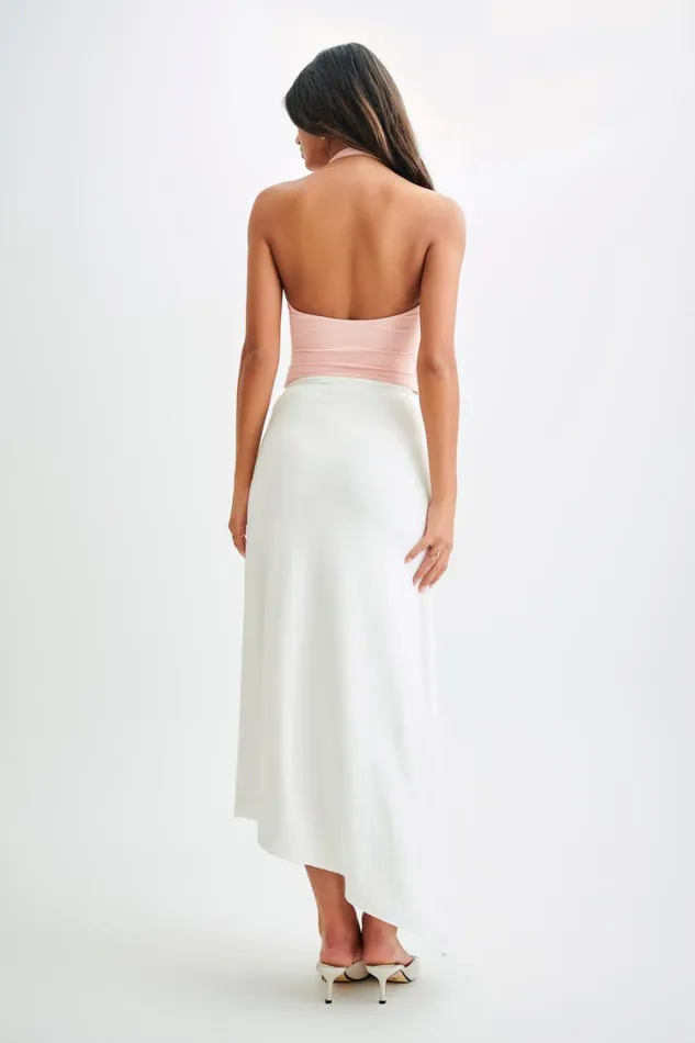 Women Meshki Tops Renee Halter Top 8211 Pale Pink
