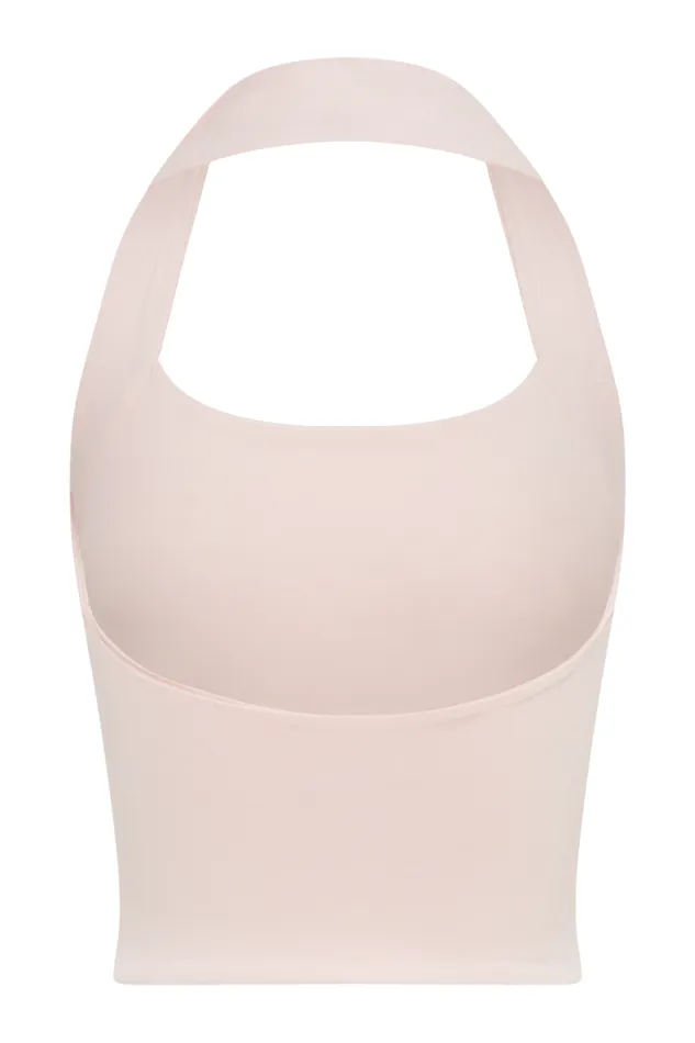 Women Meshki Tops Renee Halter Top 8211 Pale Pink