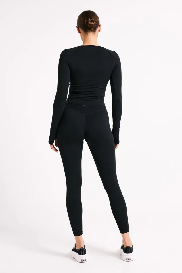 Women Meshki Tops Venus Long Sleeve Top 8211 Black Women Meshki Tops Venus Long Sleeve Top 8211 Black