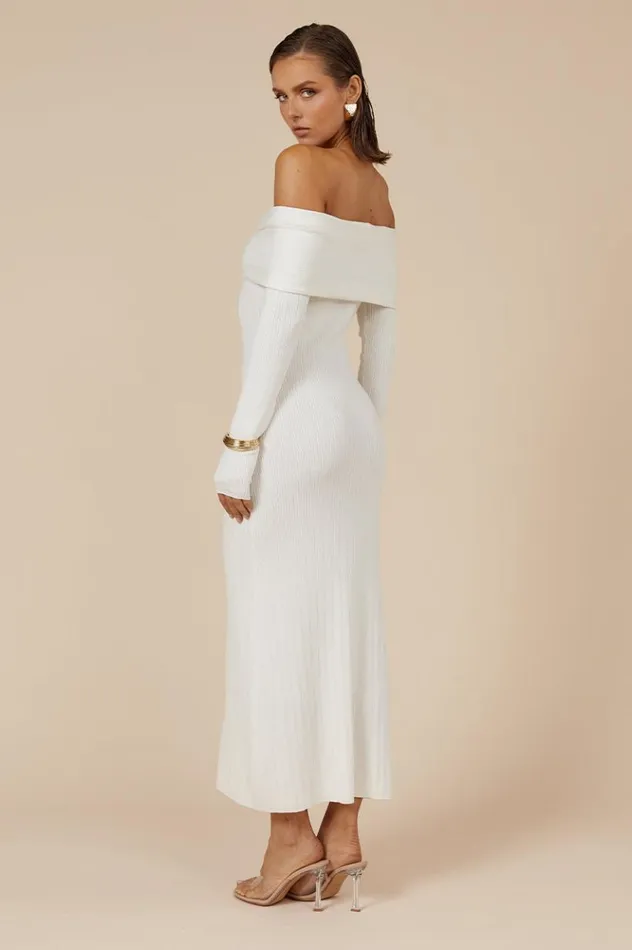 Women Midi Dresses Runaway The Label AIRILIE MIDI DRESS White