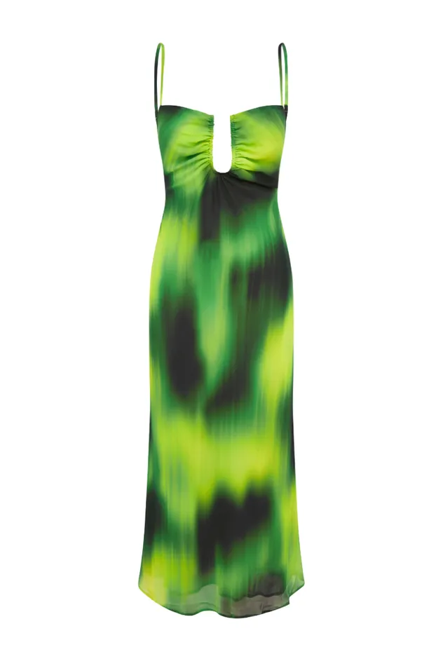 Women Midi Dresses Runaway The Label ASTORA MIDI DRESS Lotus Print