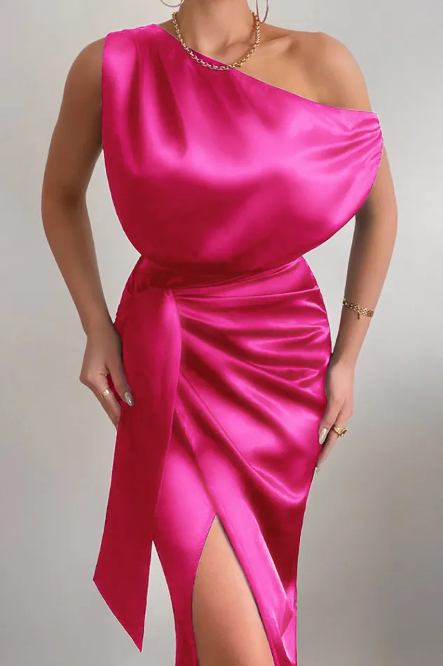 Women Midi Dresses Runaway The Label CHARISMA MIDI DRESS Hot Pink Women Midi Dresses Runaway The Label CHARISMA MIDI DRESS Hot Pink
