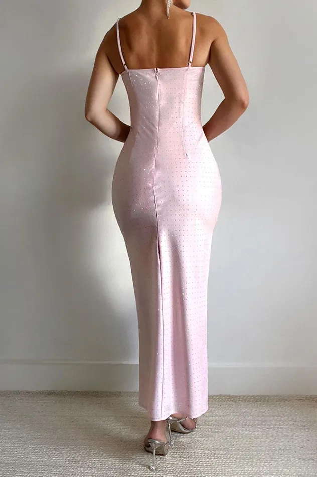 Women Midi Dresses Runaway The Label KALINA MIDI DRESS Musk