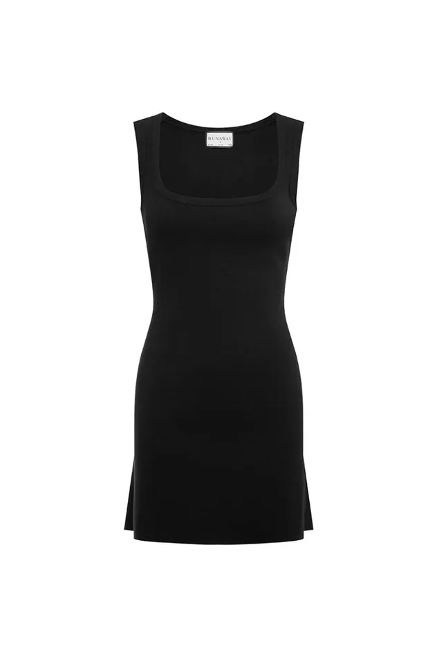 Women Mini Dresses Runaway The Label ARDEN MINI DRESS Black