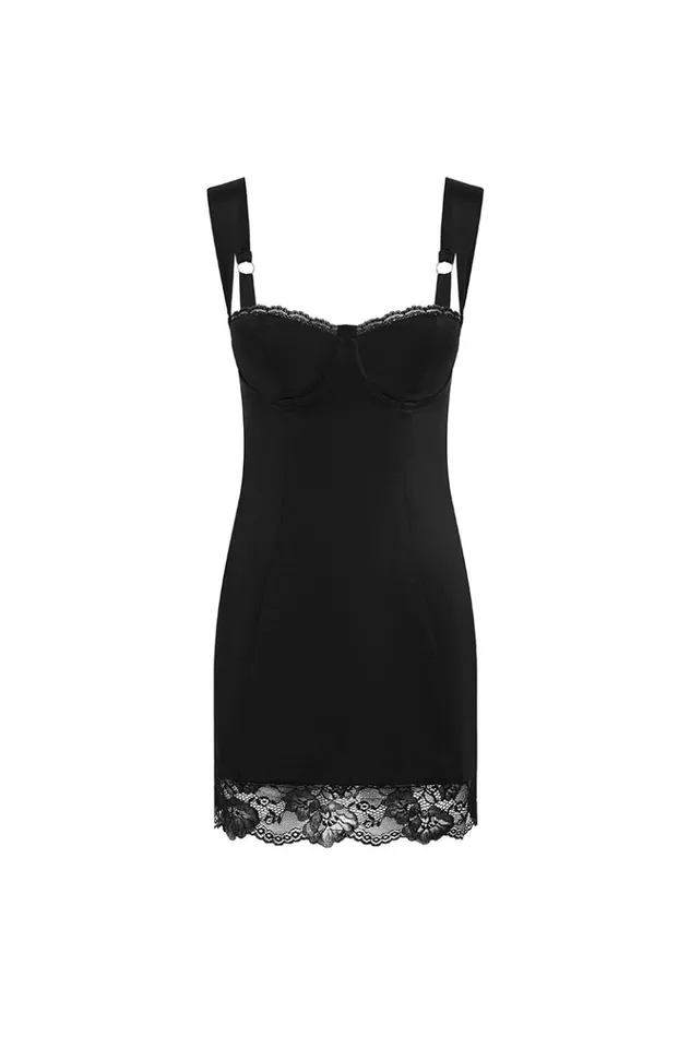 Women Mini Dresses Runaway The Label CLAUDELLE MINI DRESS Black