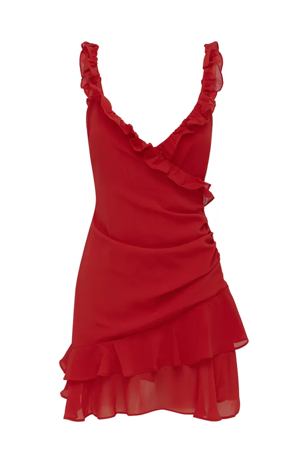 Women Mini Dresses Runaway The Label MINCIA MINI DRESS Red Women Mini Dresses Runaway The Label MINCIA MINI DRESS Red