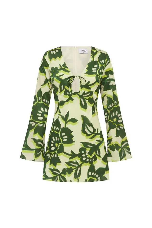 Women Mini Dresses Runaway The Label MIRAGE MINI DRESS Luela Print