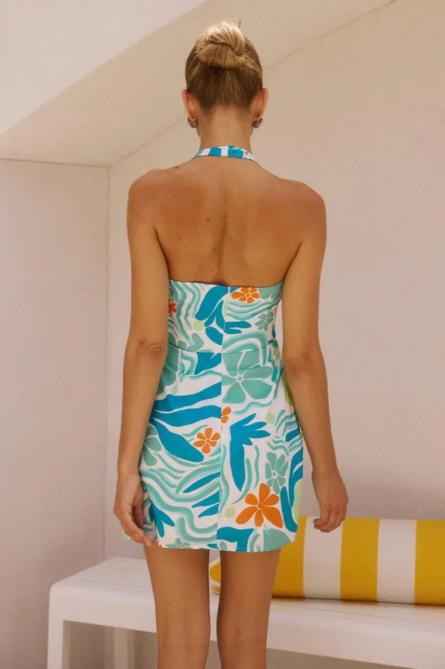 Women Mini Dresses Runaway The Label MONTERO MINI DRESS Montero Print