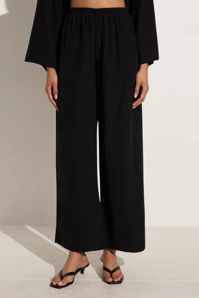 Women Monforte Pant Black Faithfull The Brand Pants Women Monforte Pant Black Faithfull The Brand Pants