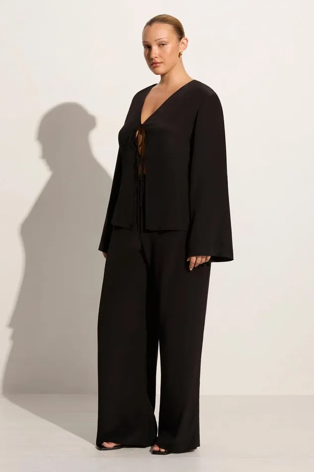 Women Monforte Pant Black Faithfull The Brand Pants Women Monforte Pant Black Faithfull The Brand Pants