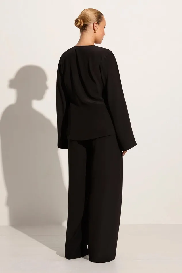 Women Monforte Pant Black Faithfull The Brand Pants Women Monforte Pant Black Faithfull The Brand Pants