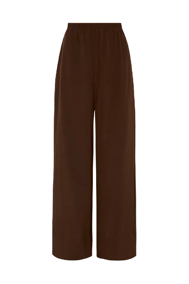 Women Monforte Pant Cioccolato Faithfull The Brand Pants Women Monforte Pant Cioccolato Faithfull The Brand Pants