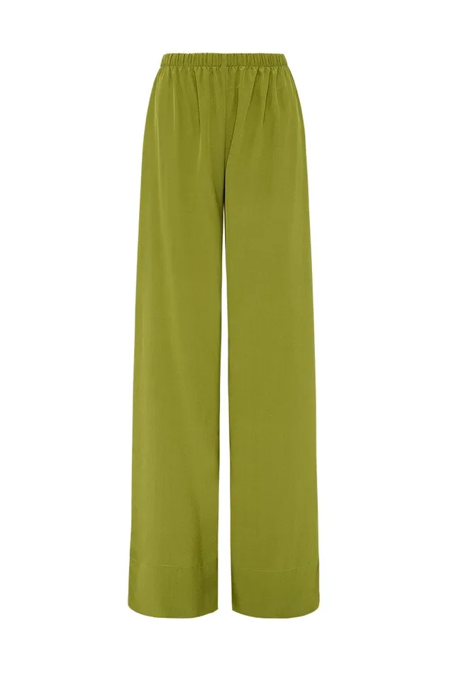 Women Monforte Pant Palm Green 8211 Final Sale Faithfull The Brand Pants Women Monforte Pant Palm Green 8211 Final Sale Faithfull The Brand Pants