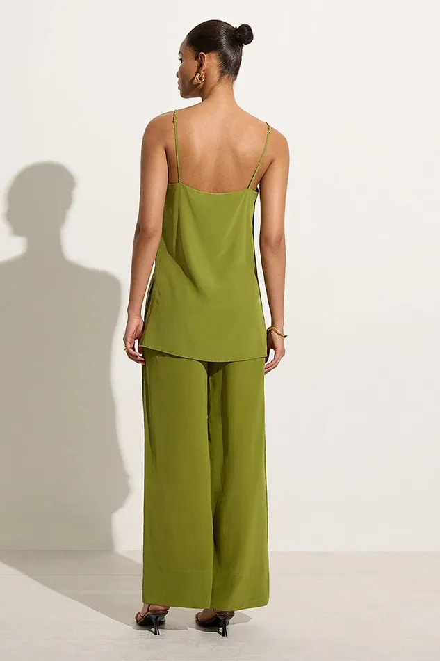 Women Monforte Pant Palm Green 8211 Final Sale Faithfull The Brand Pants Women Monforte Pant Palm Green 8211 Final Sale Faithfull The Brand Pants