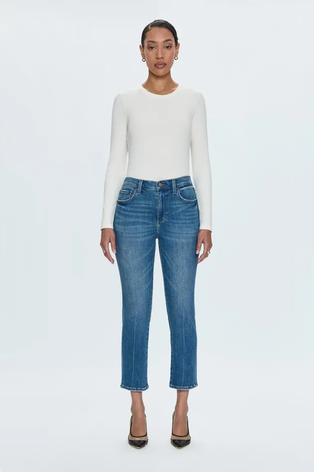 Women Monroe High Rise Cigarette Jean 8211 Amaya Pistola Denim Denim