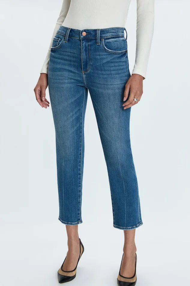 Women Monroe High Rise Cigarette Jean 8211 Amaya Pistola Denim Denim